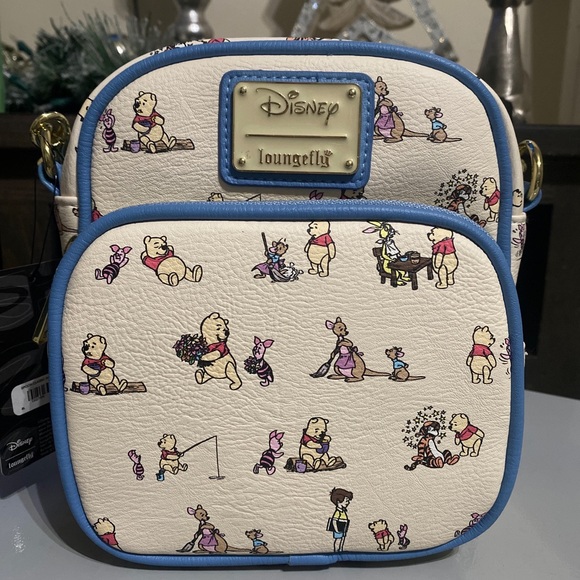 Disney Handbags - BNWT Winnie  the Pooh loungefly crossbody